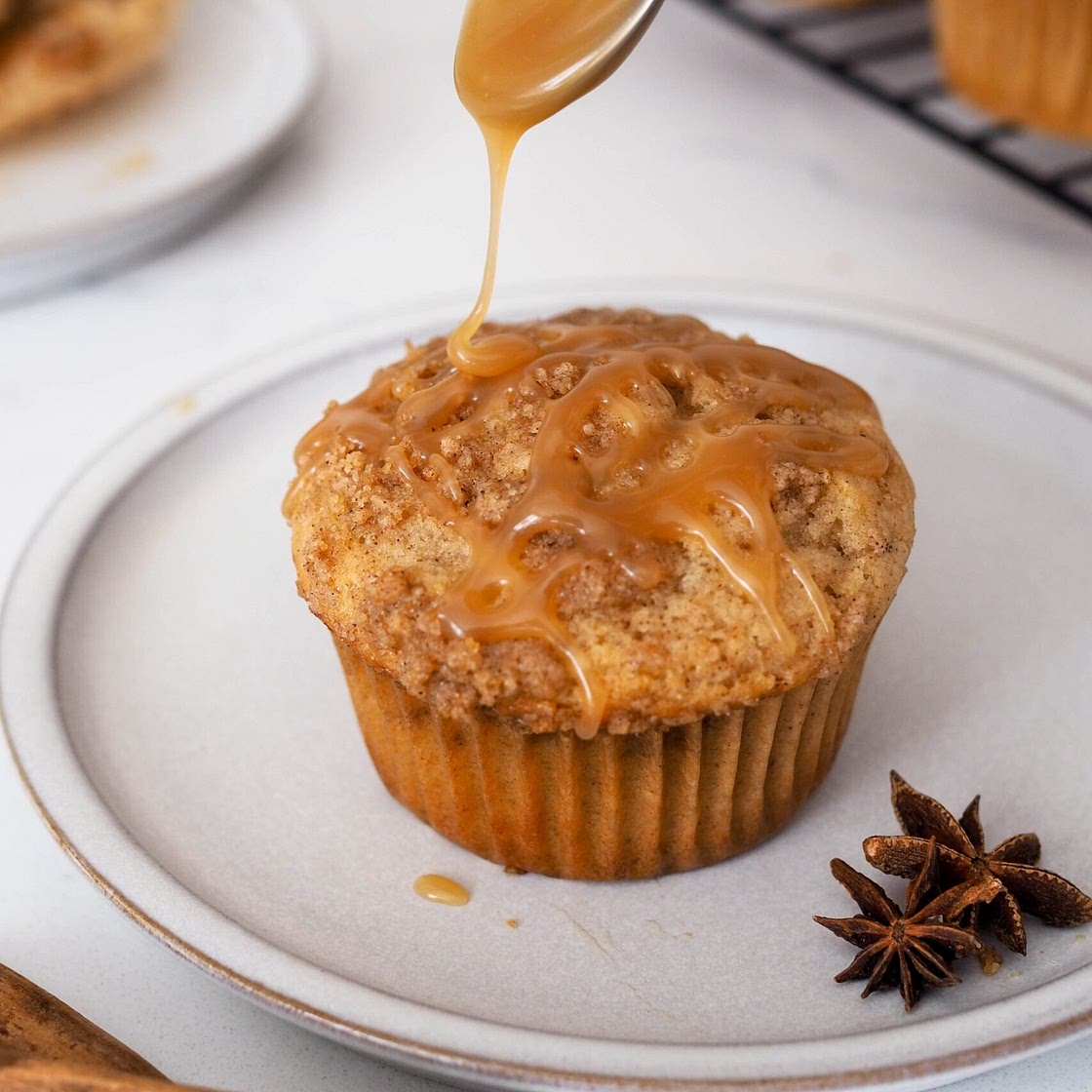 Caramel Chai Muffins