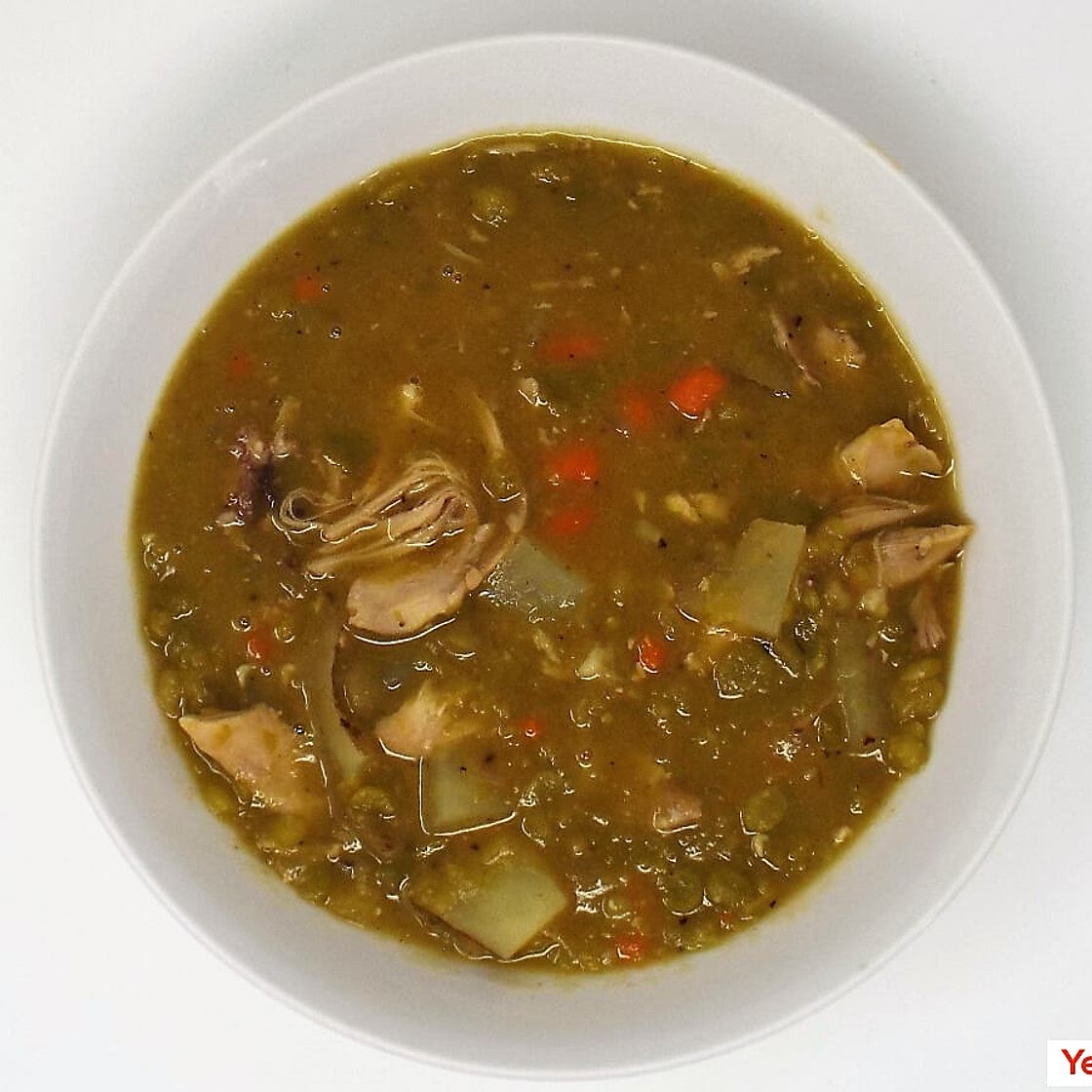 Split Pea Chicken Soup