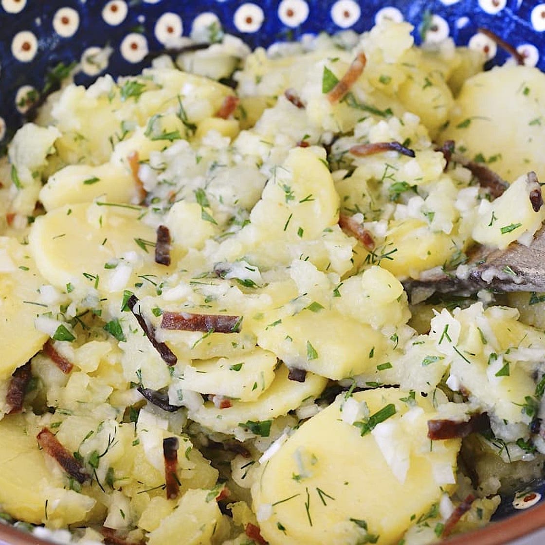 Old-Fashioned Hot German Potato Salad