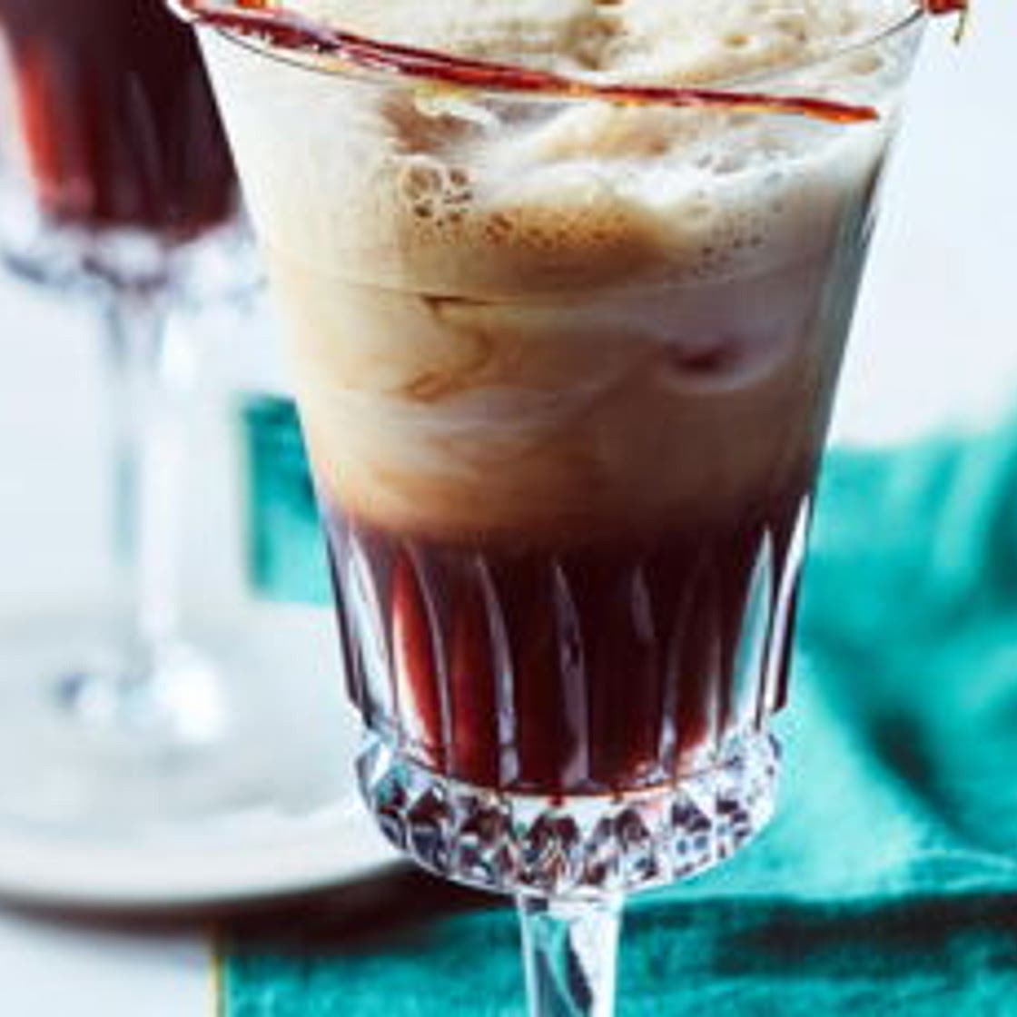 Mocktail latte macchiato caramel et vanille