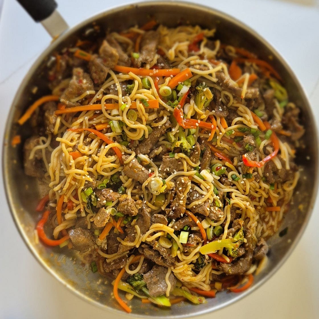 Miso Beef Stir Fry