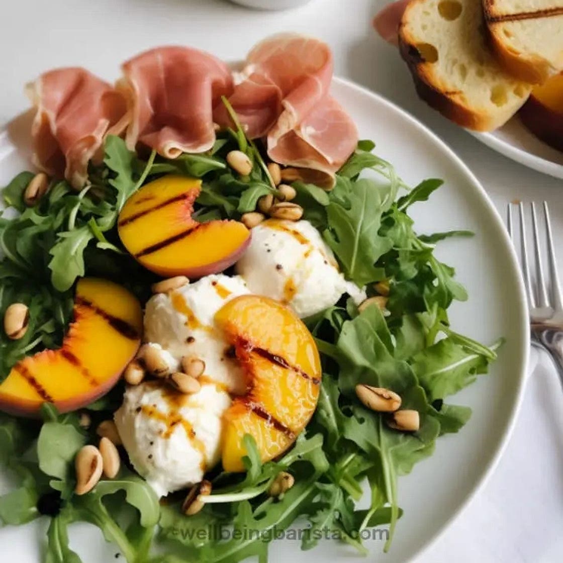 Peach Cottage Cheese Salad