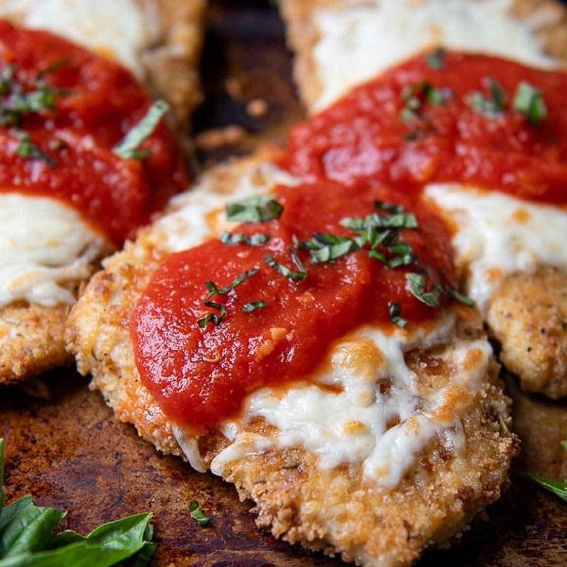 Crispy Gluten Free Parmesan Chicken (No Frying)