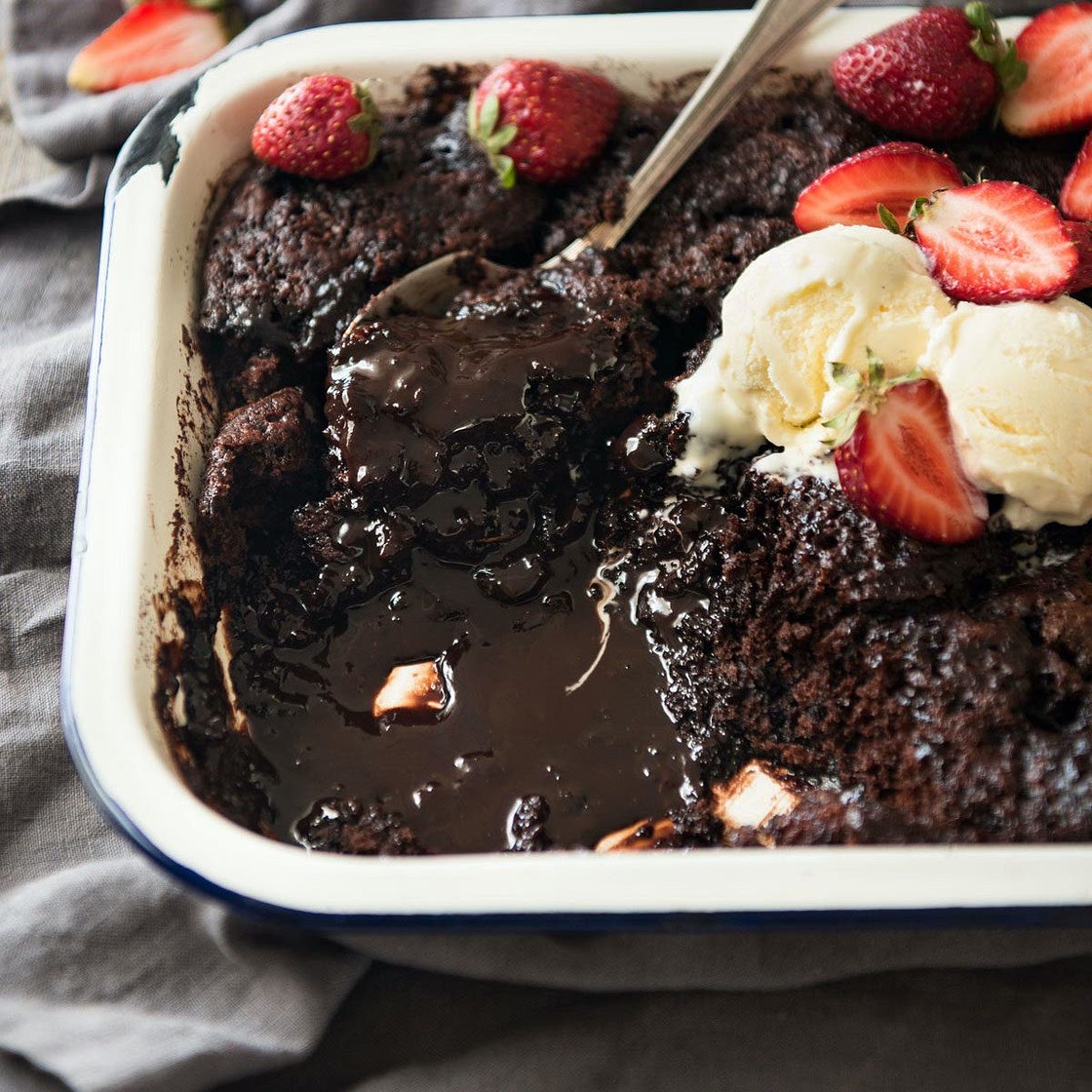 Chocolate Self Saucing Pudding