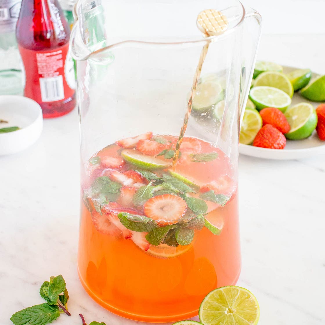 Pink Mojito Recipe