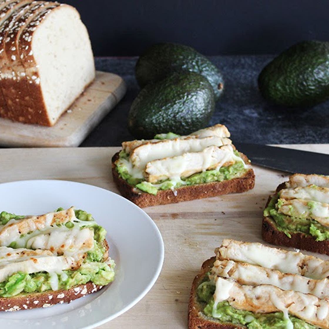 Grilled Chicken & Avocado Melt