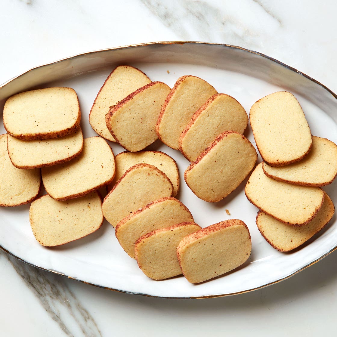 Sumac and Vanilla Shortbread