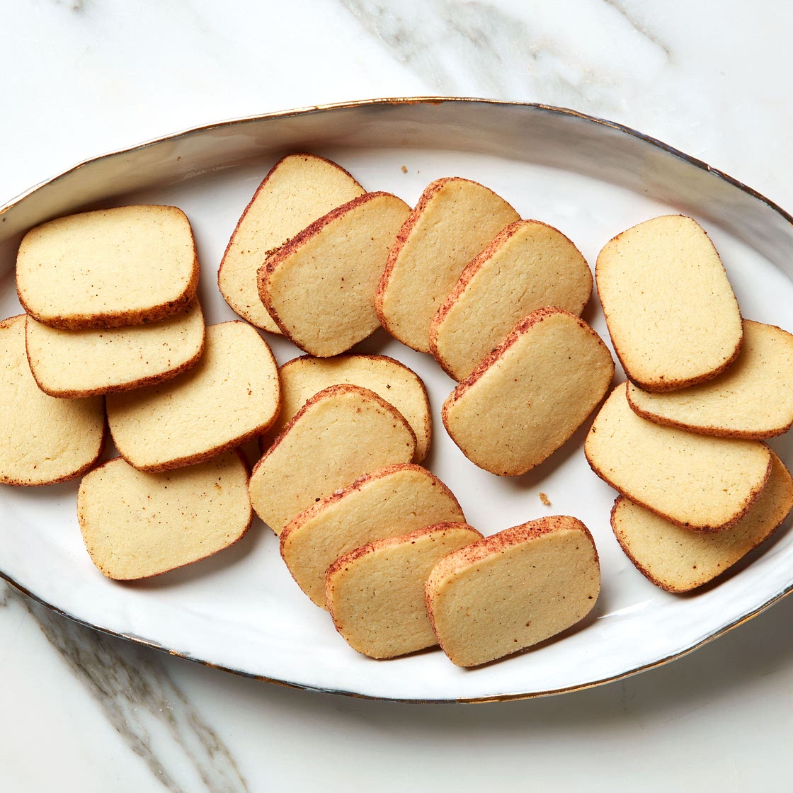 Sumac and Vanilla Shortbread