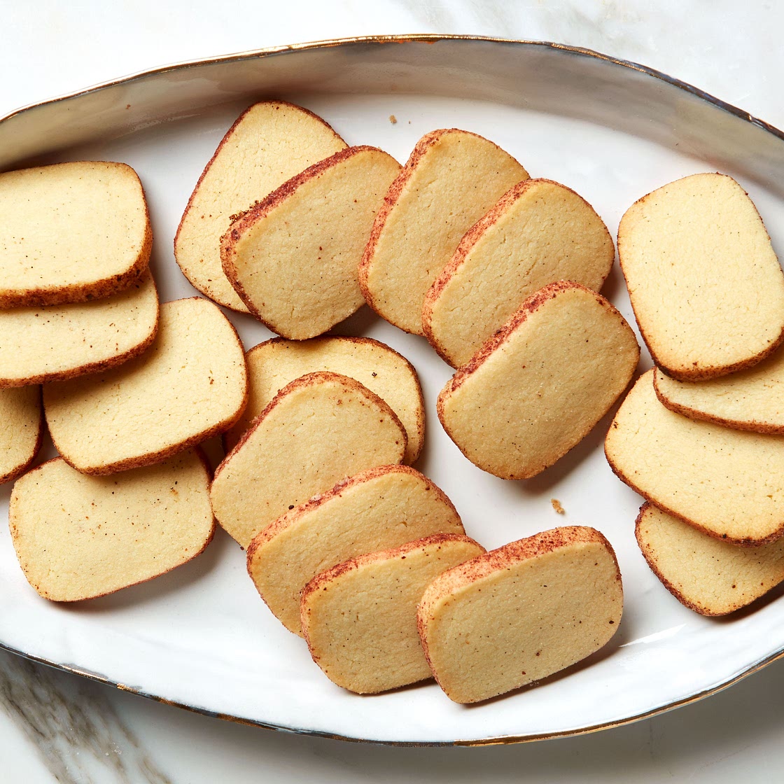 Sumac and Vanilla Shortbread