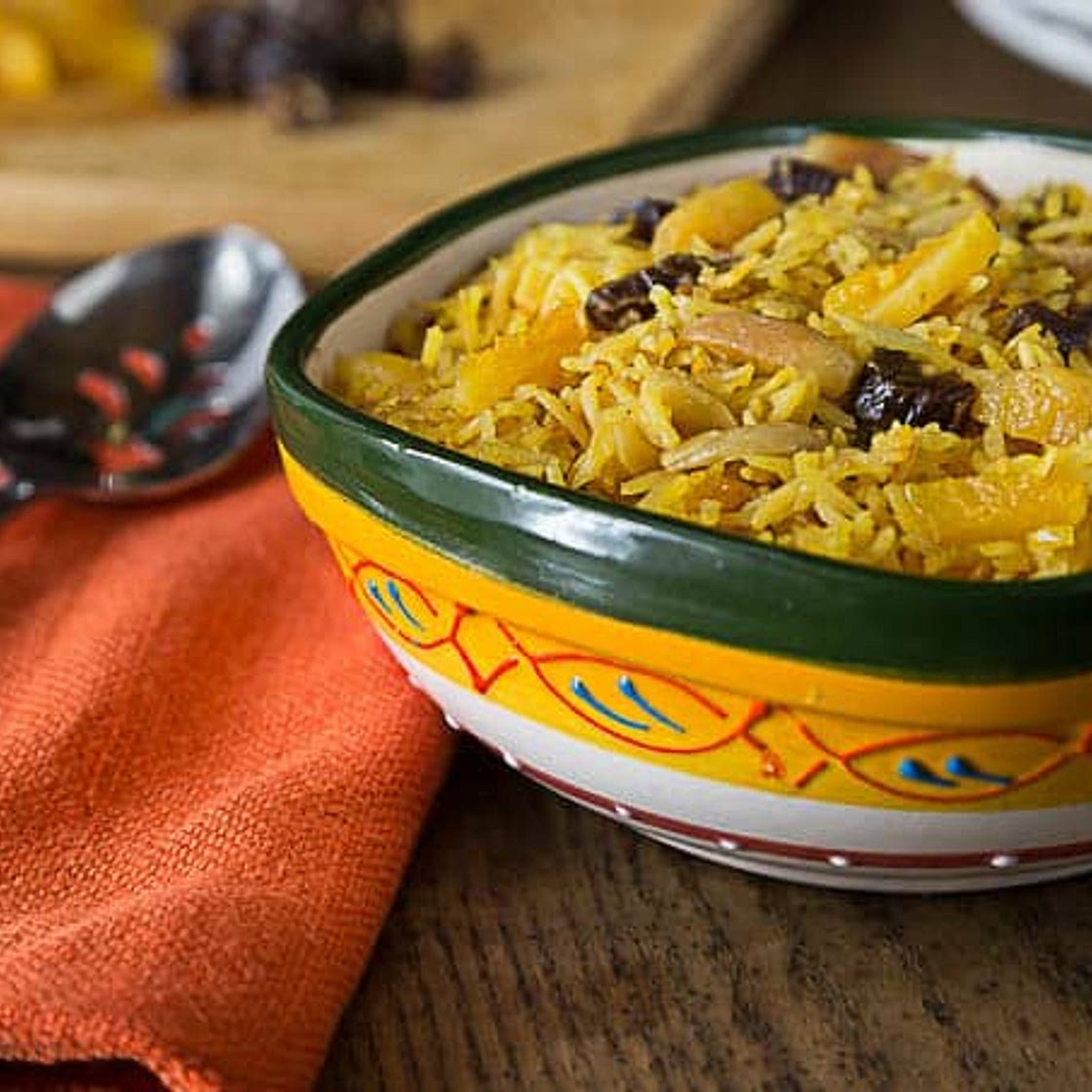 Basmati Rice with Apricots and Almonds Recipe
