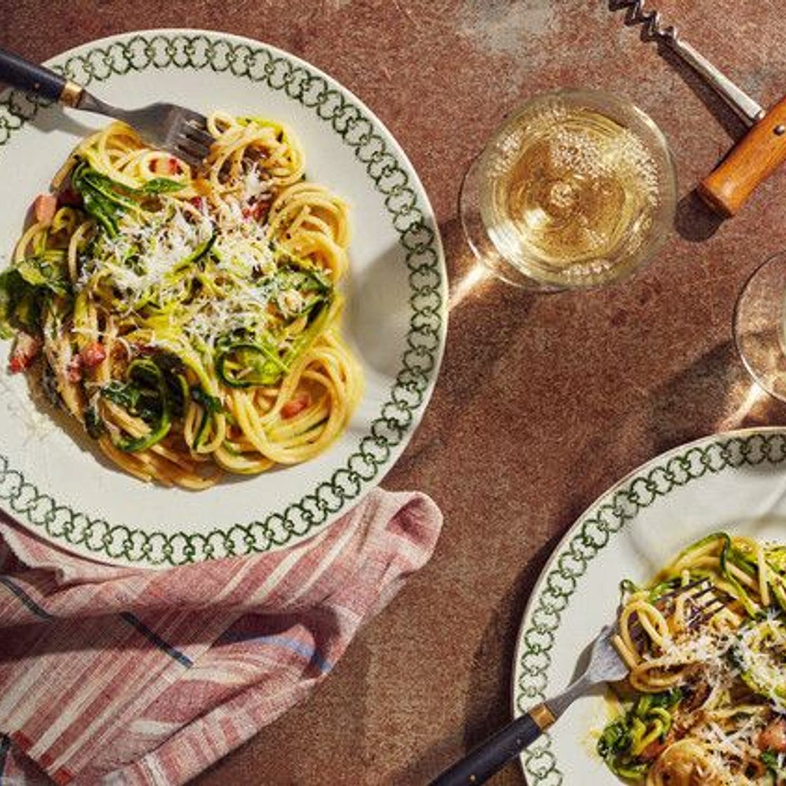 Zucchini Carbonara