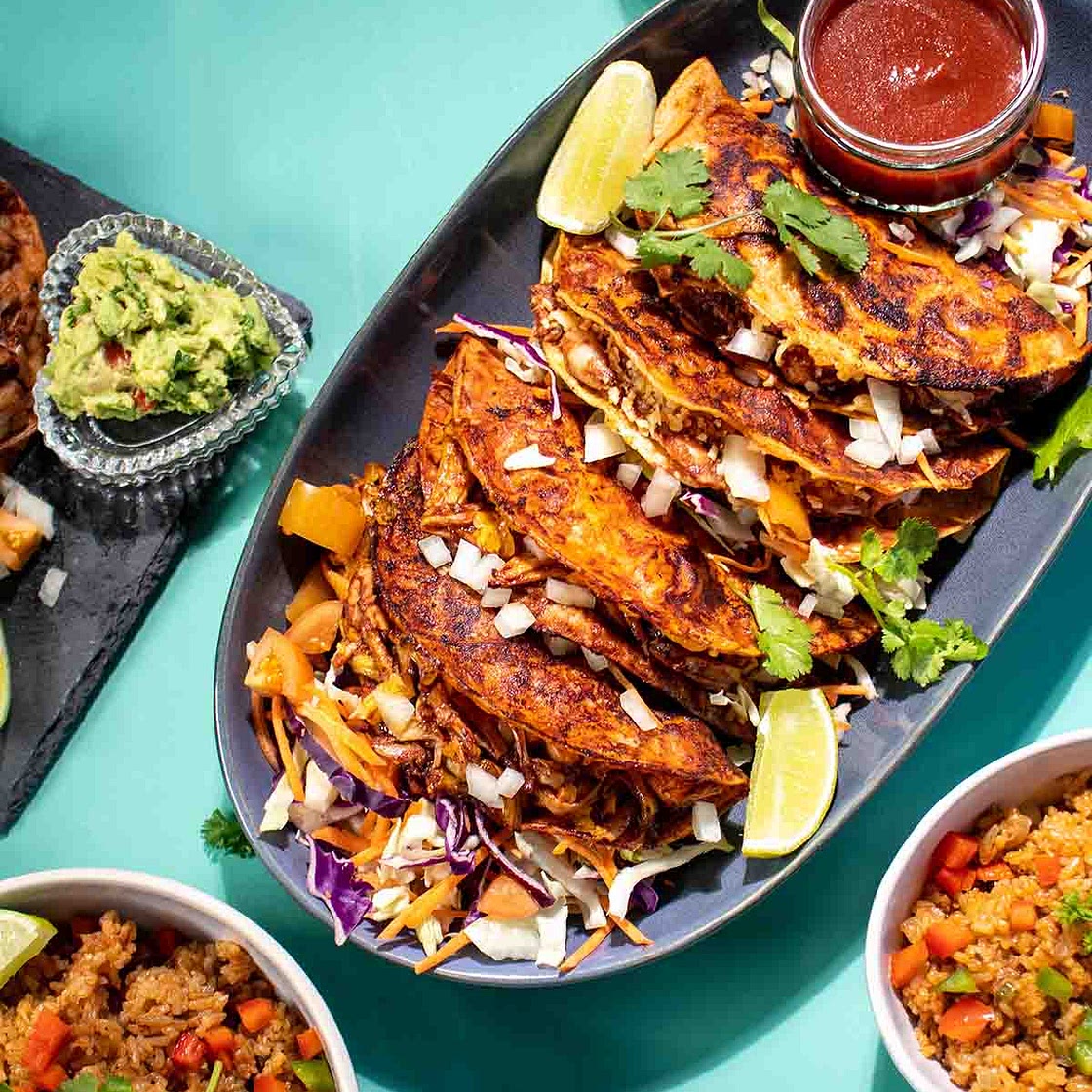 Vegan Birria Tacos with Consommé