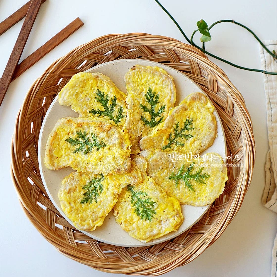 돼지고기 육전 만드는법 돼지 육전 만들기 돼지고기 등심 요리