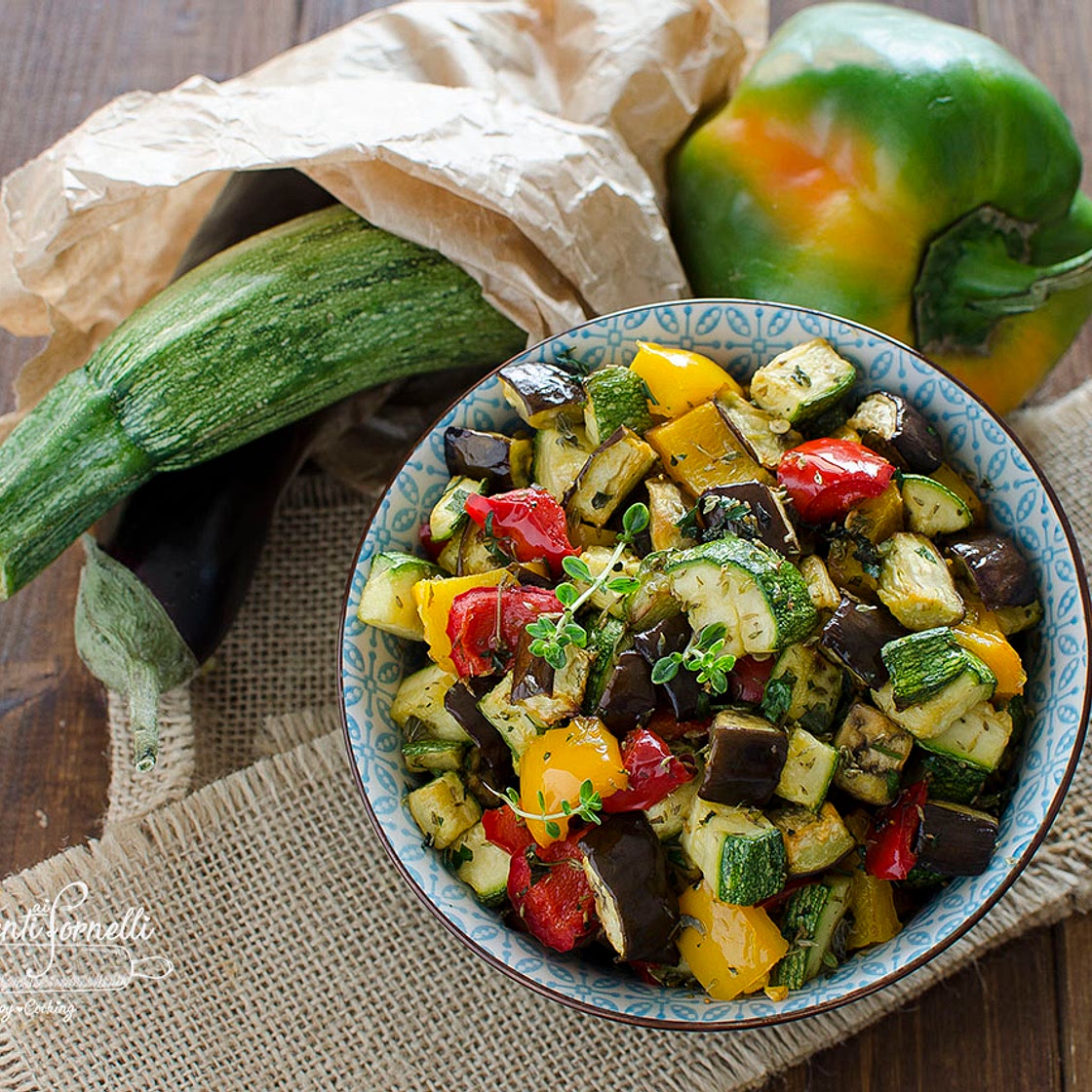 VERDURE LIGHT cotte in FRIGGITRICE ad ARIA o in FORNO