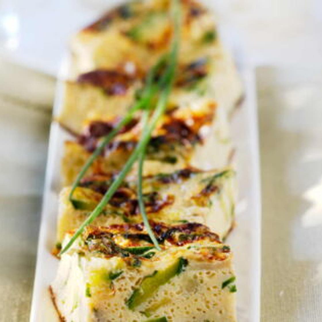 Frittata de courgettes