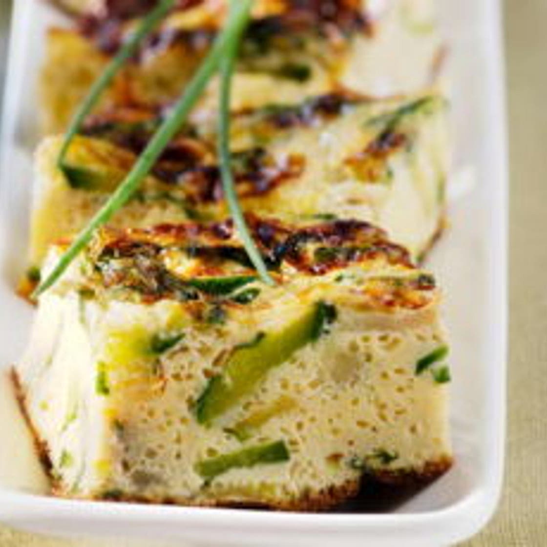 Frittata de courgettes