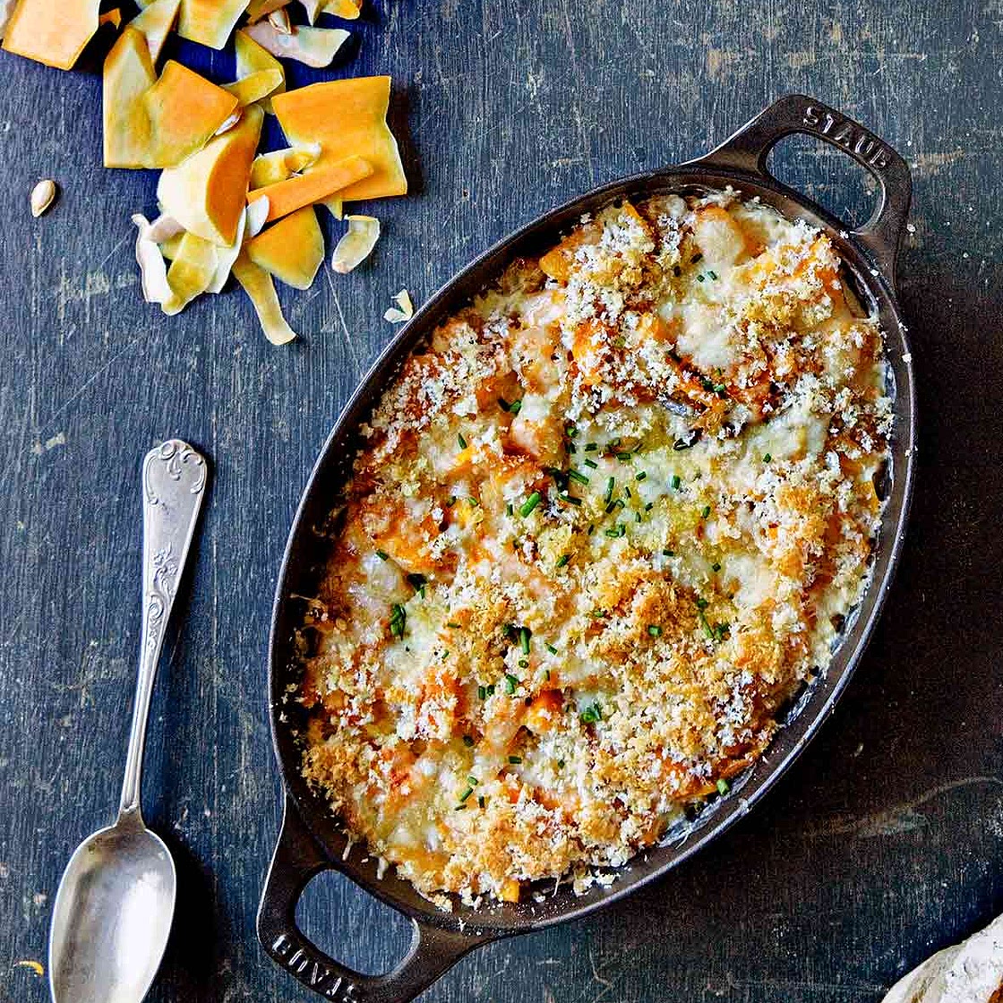 Butternut Squash Gratin