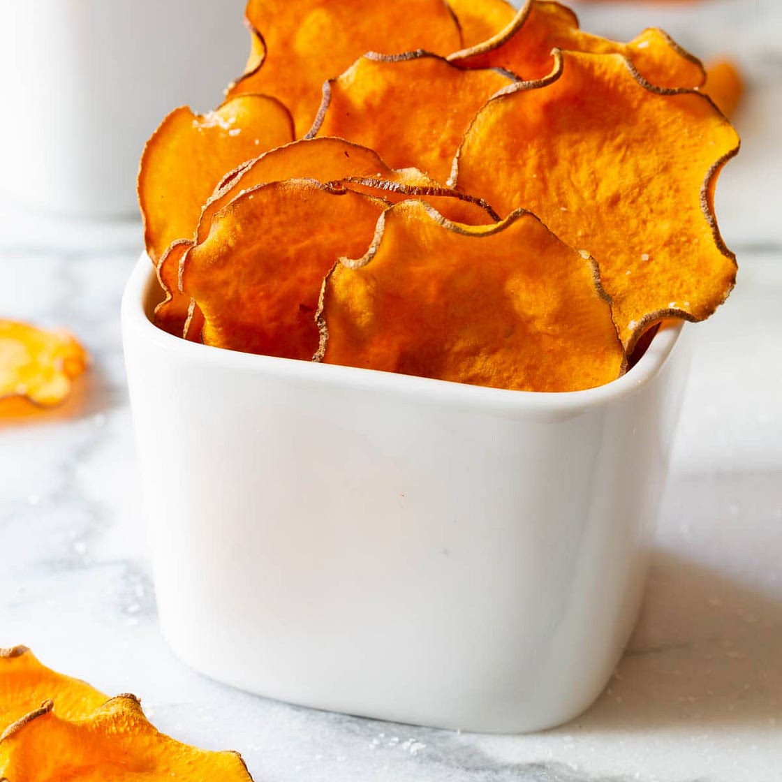 Baked Sweet Potato Chips