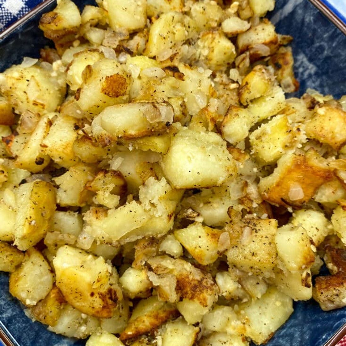 Southern Pan Fried Potatoes and Onions