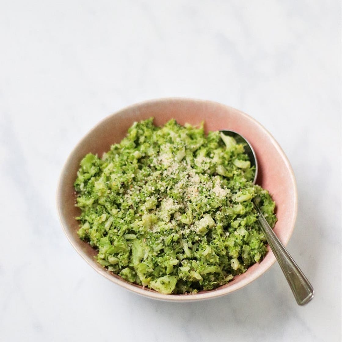 Garlic & Parmesan Broccoli Mash