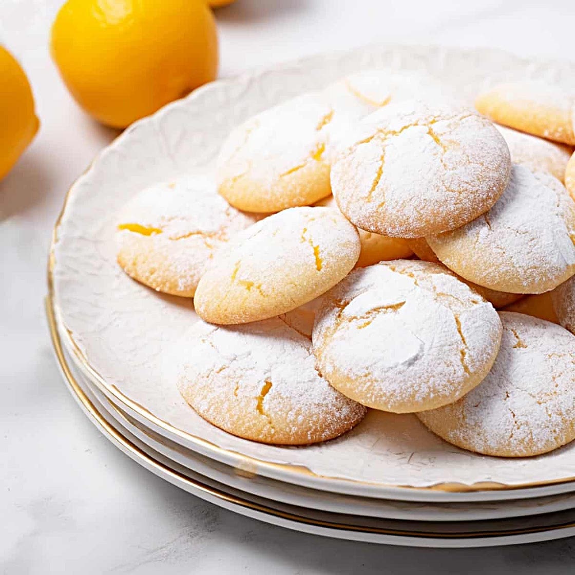 Vegan Lemon Cookies