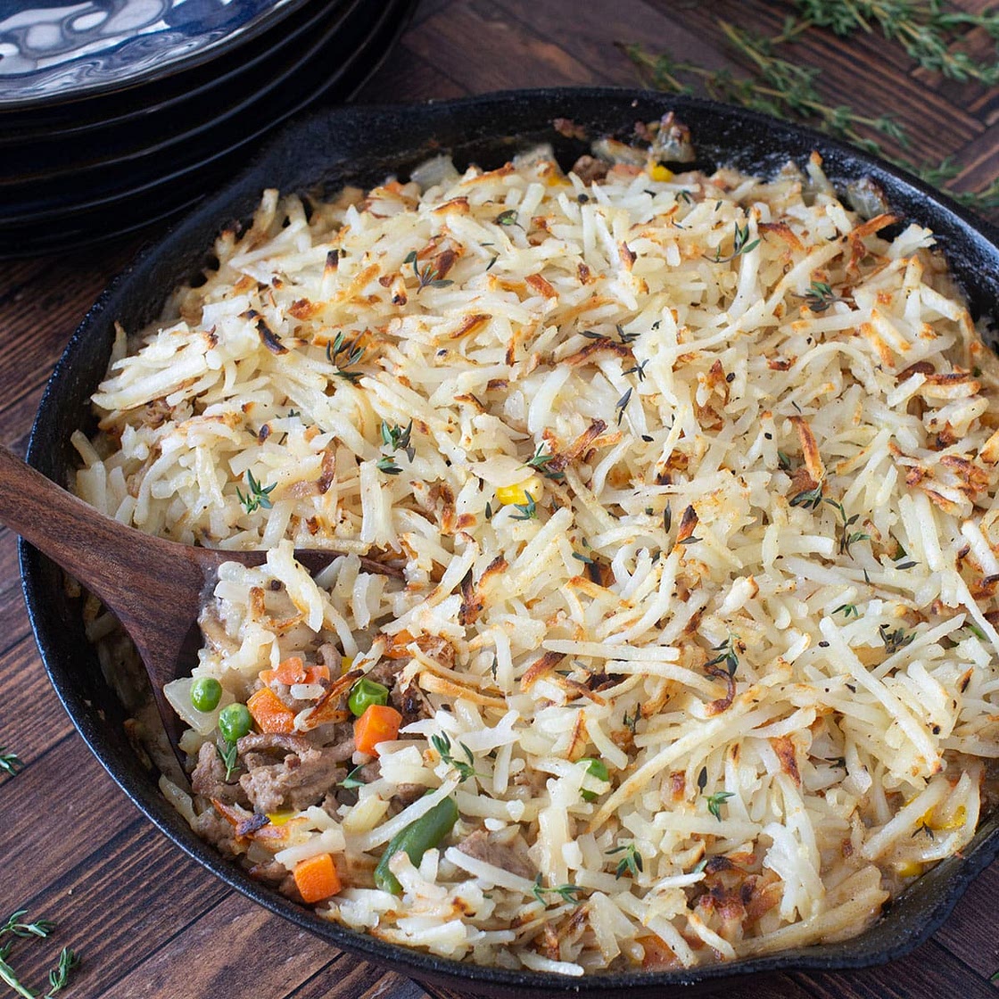 Ground Turkey and Potato Skillet Recipe