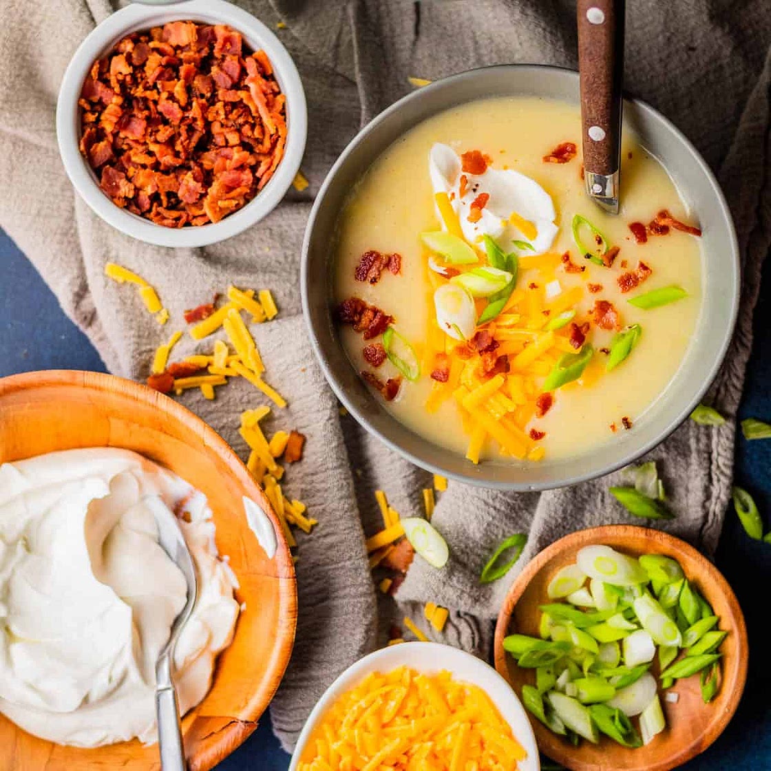 Easy Loaded Potato Soup Recipe