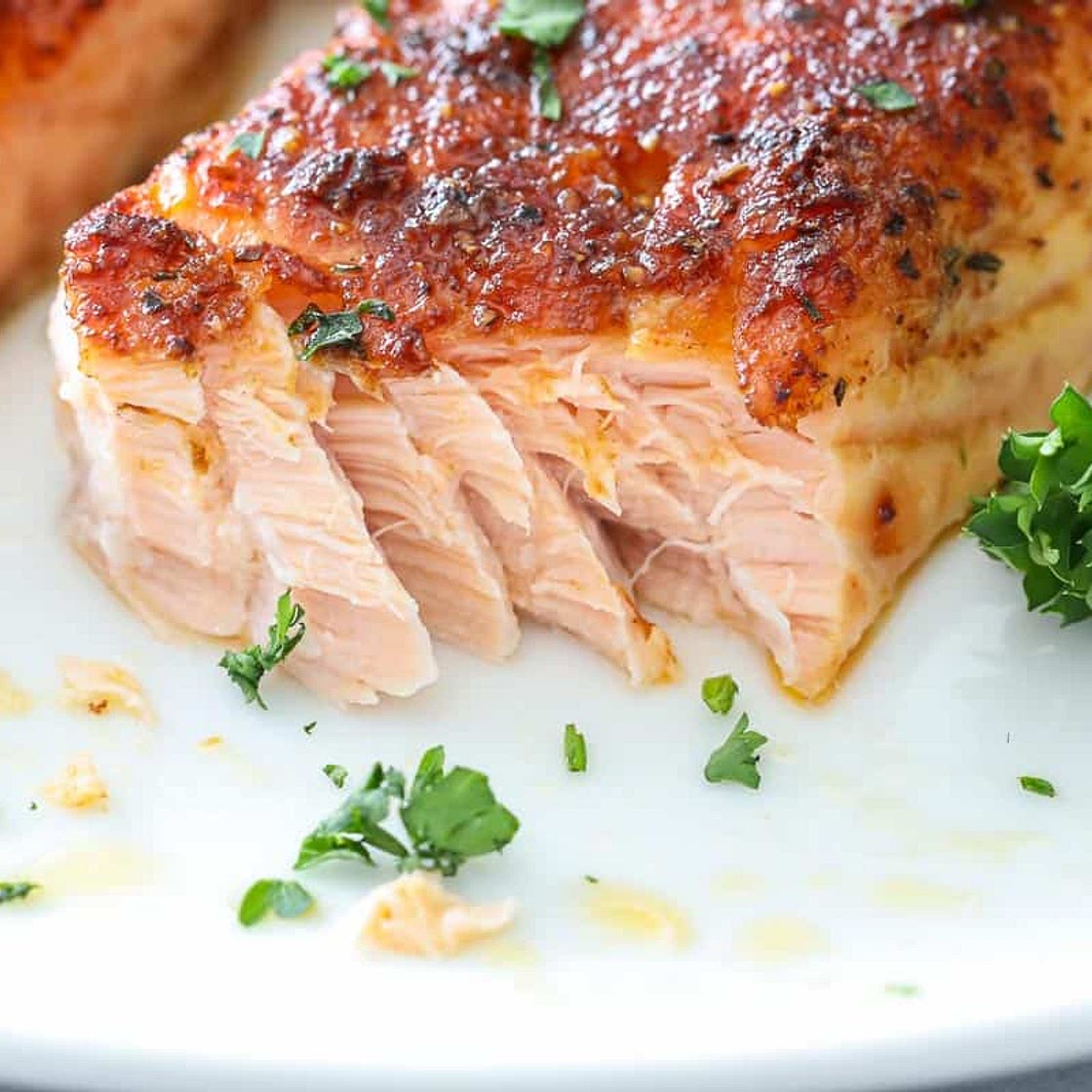 Air Fryer Salmon