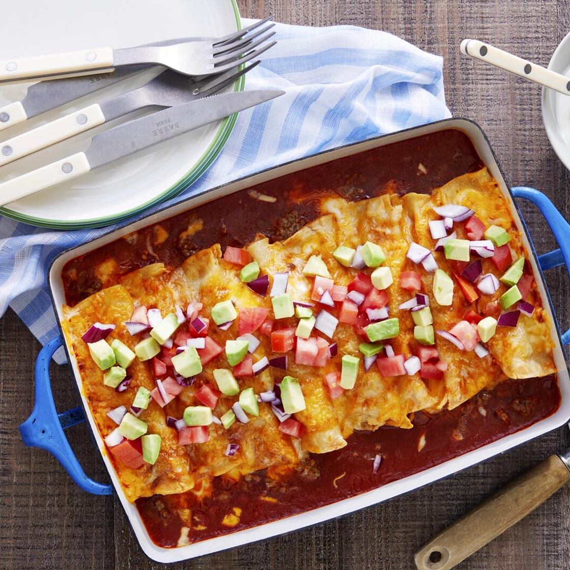 Beef Enchiladas