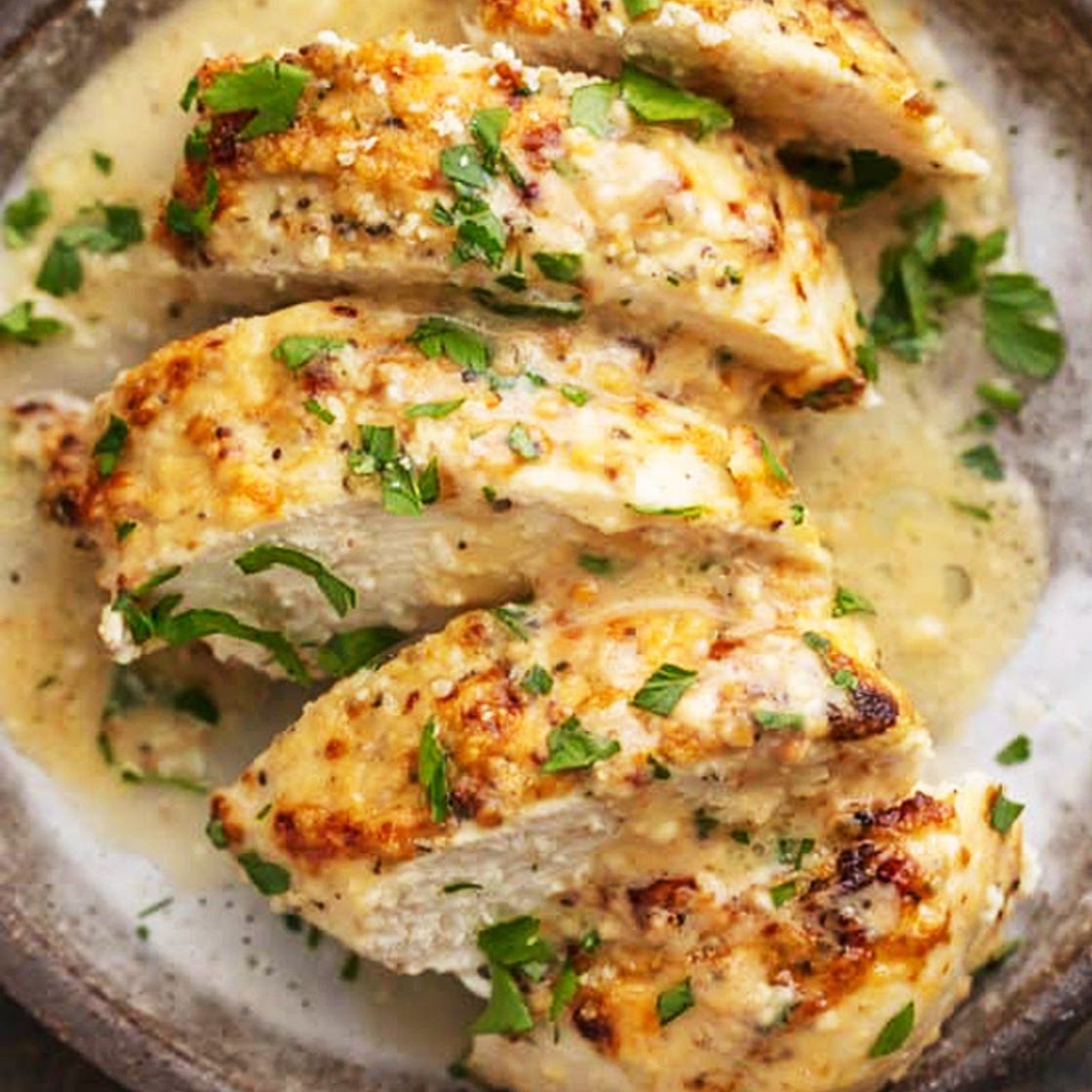 Grilled Chicken Margherita