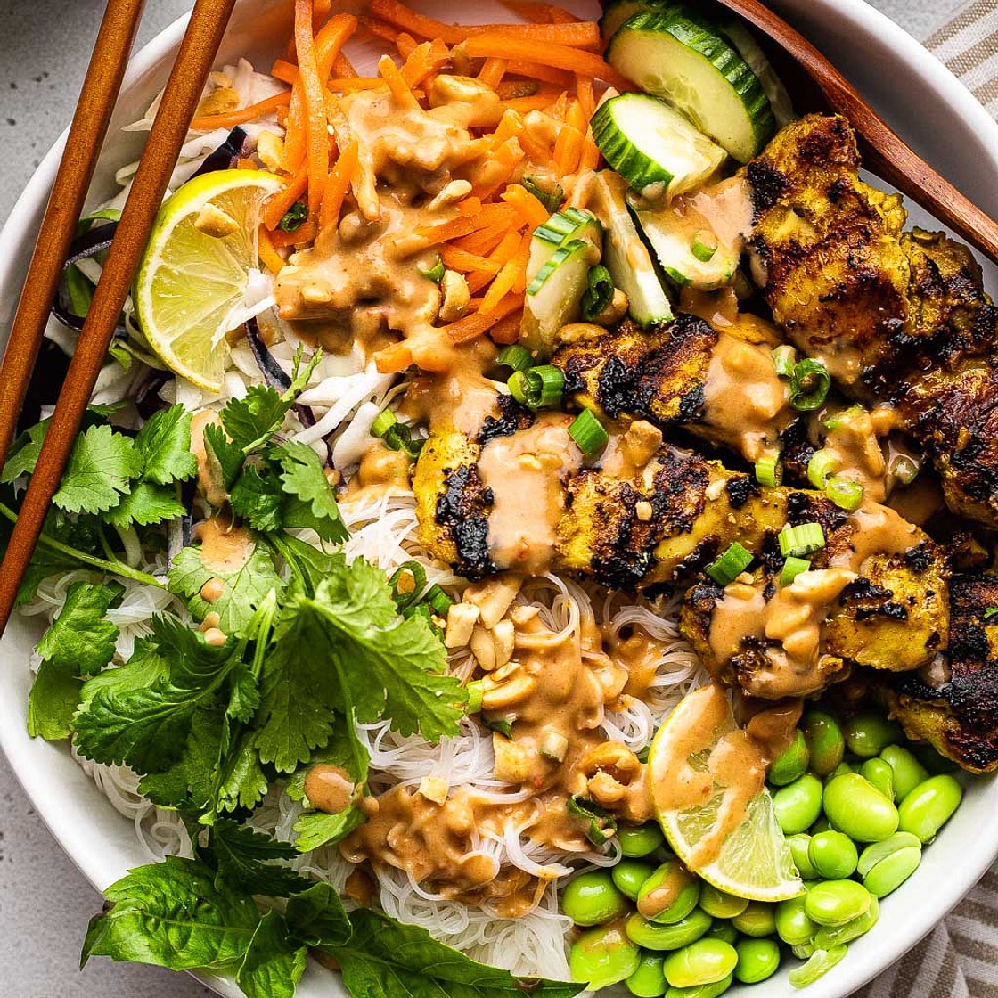Spring Roll Bowls