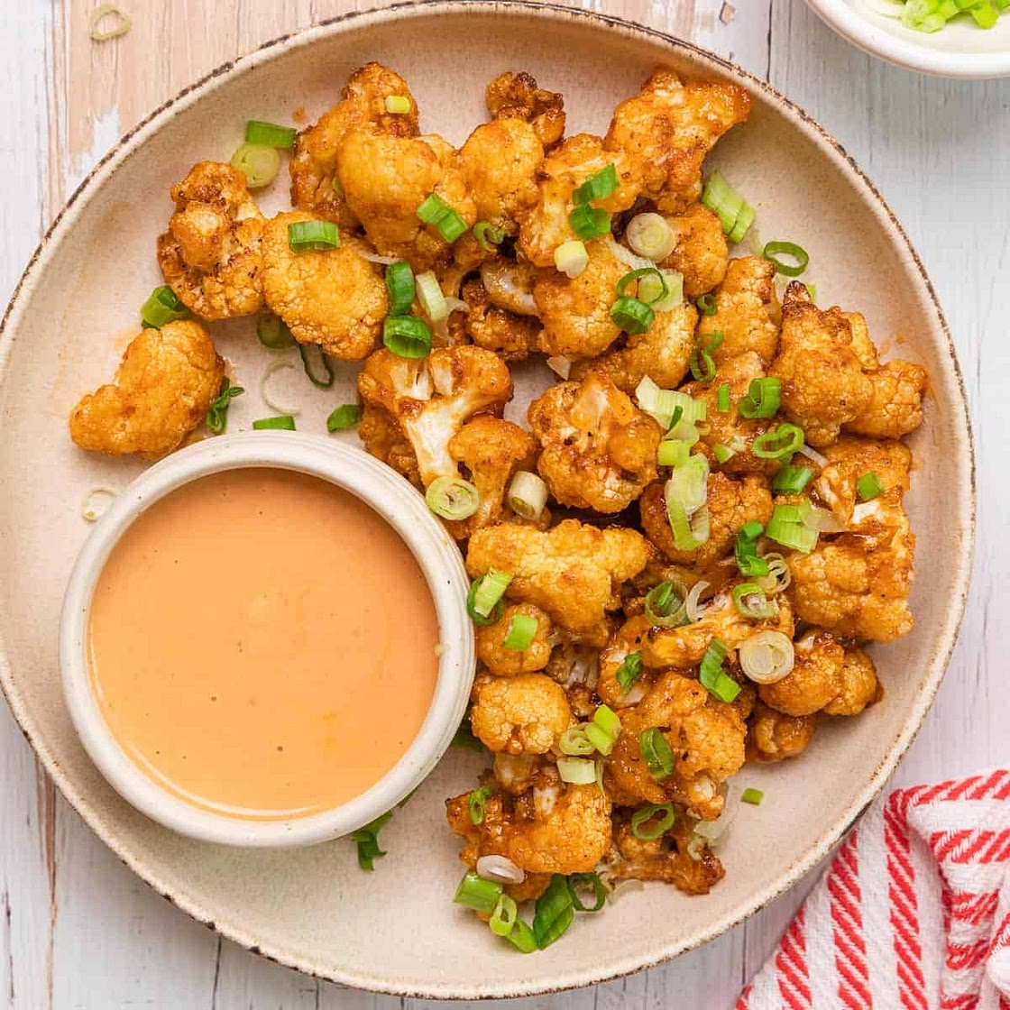 Air Fryer Bang Bang Cauliflower