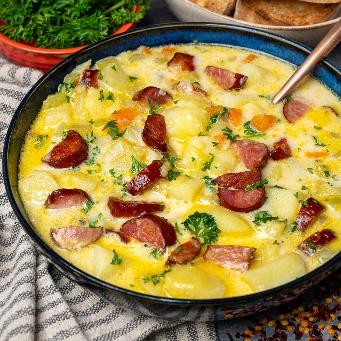 Kielbasa Potato Soup