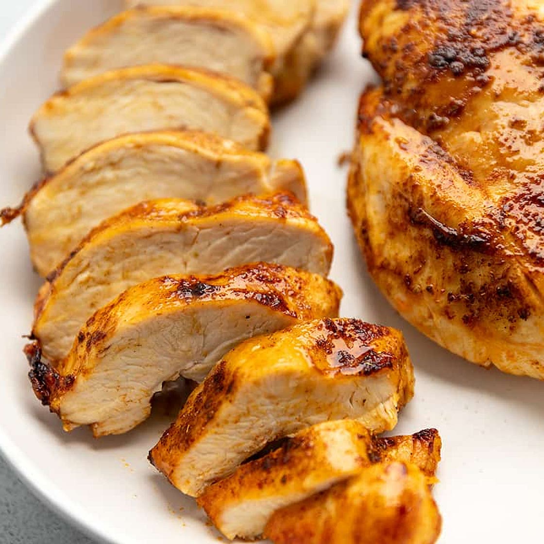 Juicy Air Fryer Chicken Breast With Amazing Seasoning