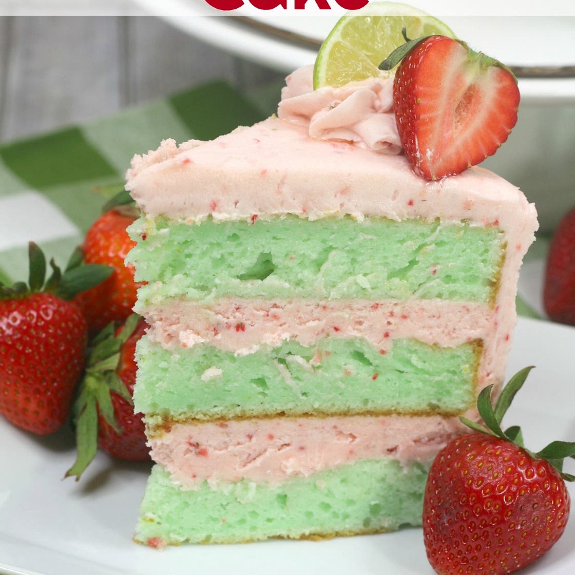 Strawberry Lime Cake Recipe