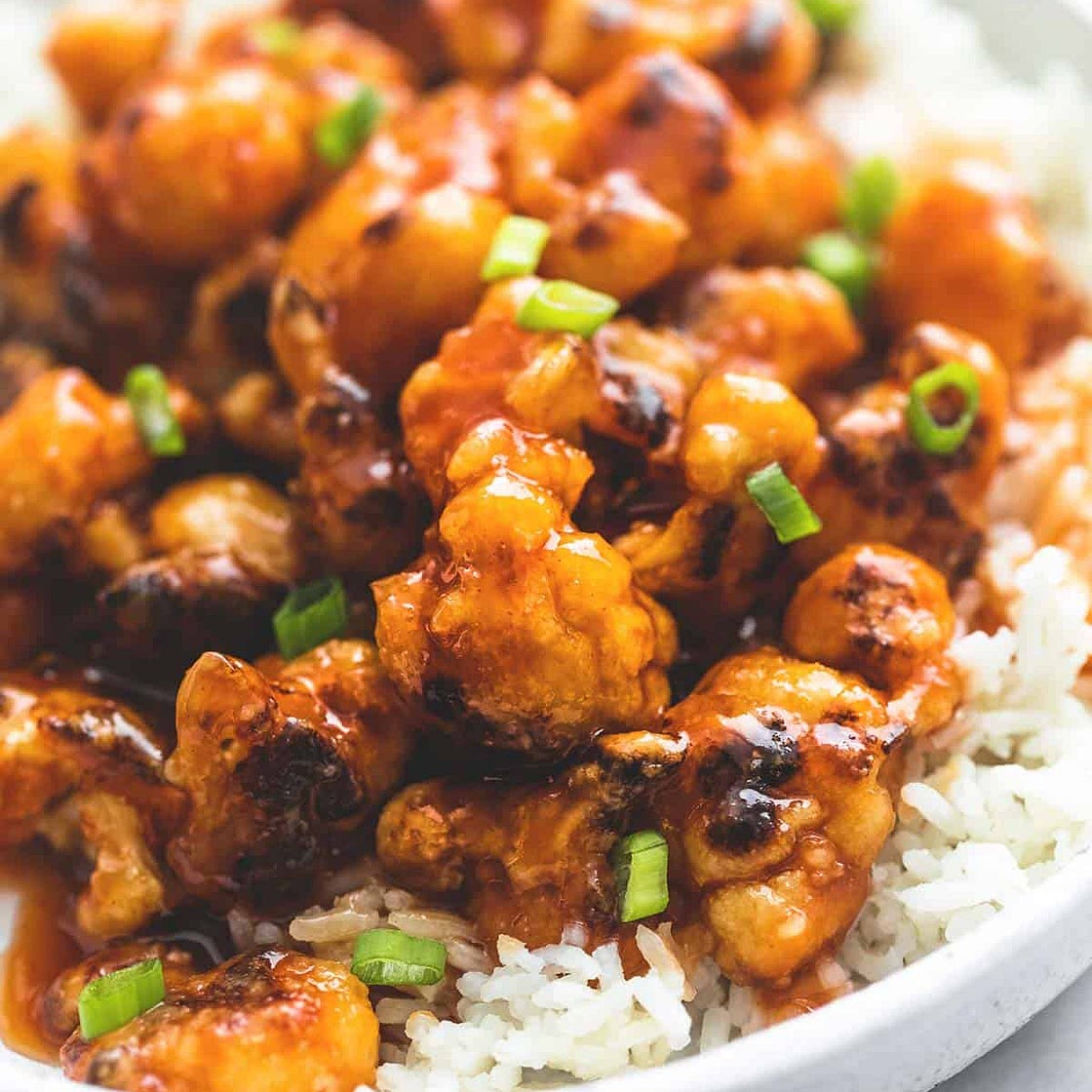 Baked Sweet & Sour Cauliflower