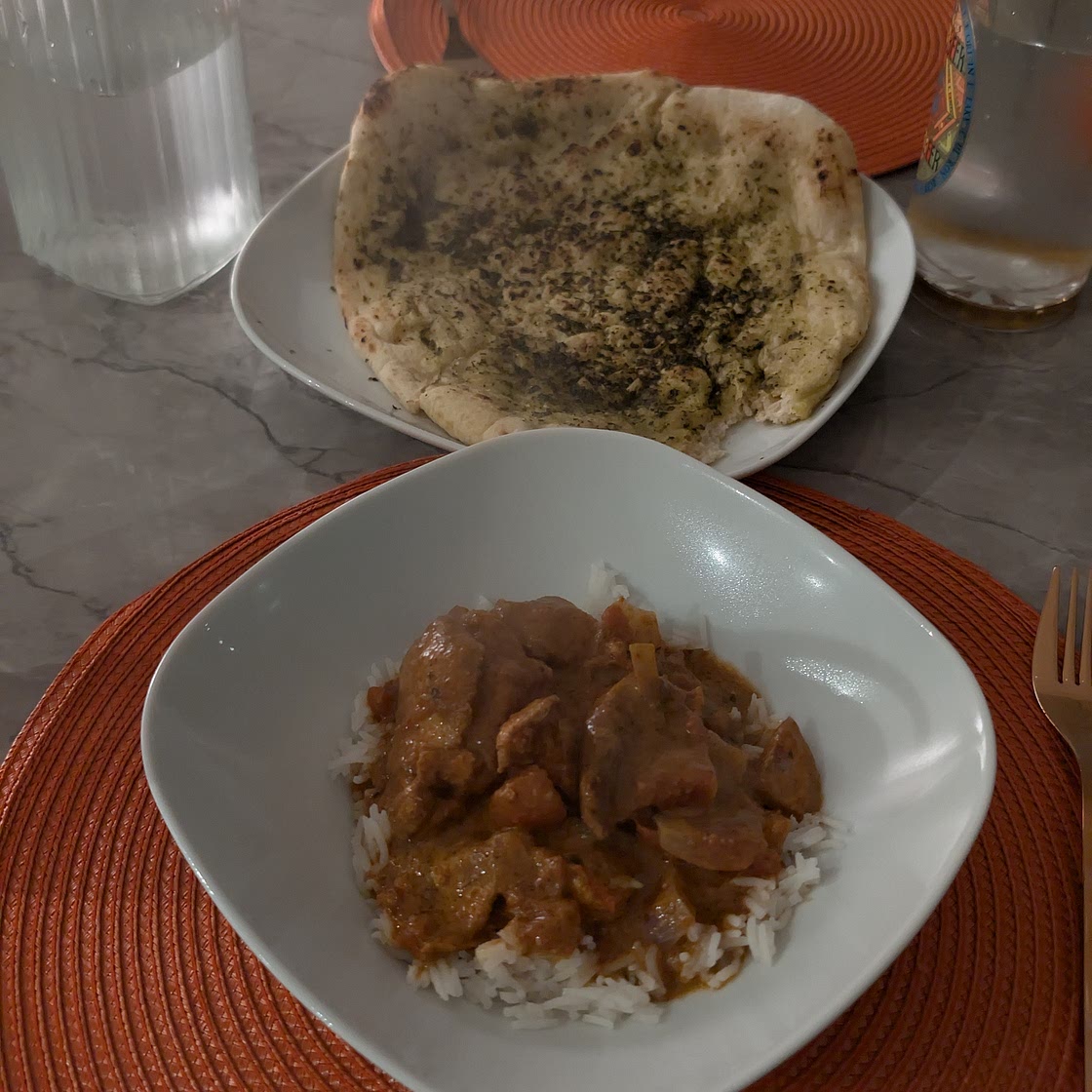 Slow cooker butter chicken curry