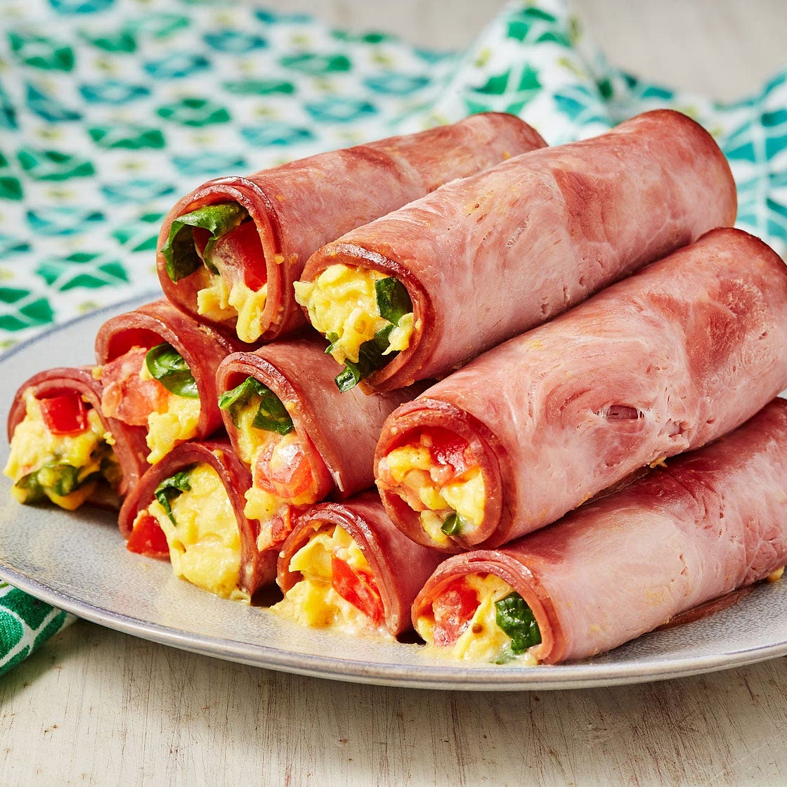 Ham Egg & Cheese Roll-Ups
