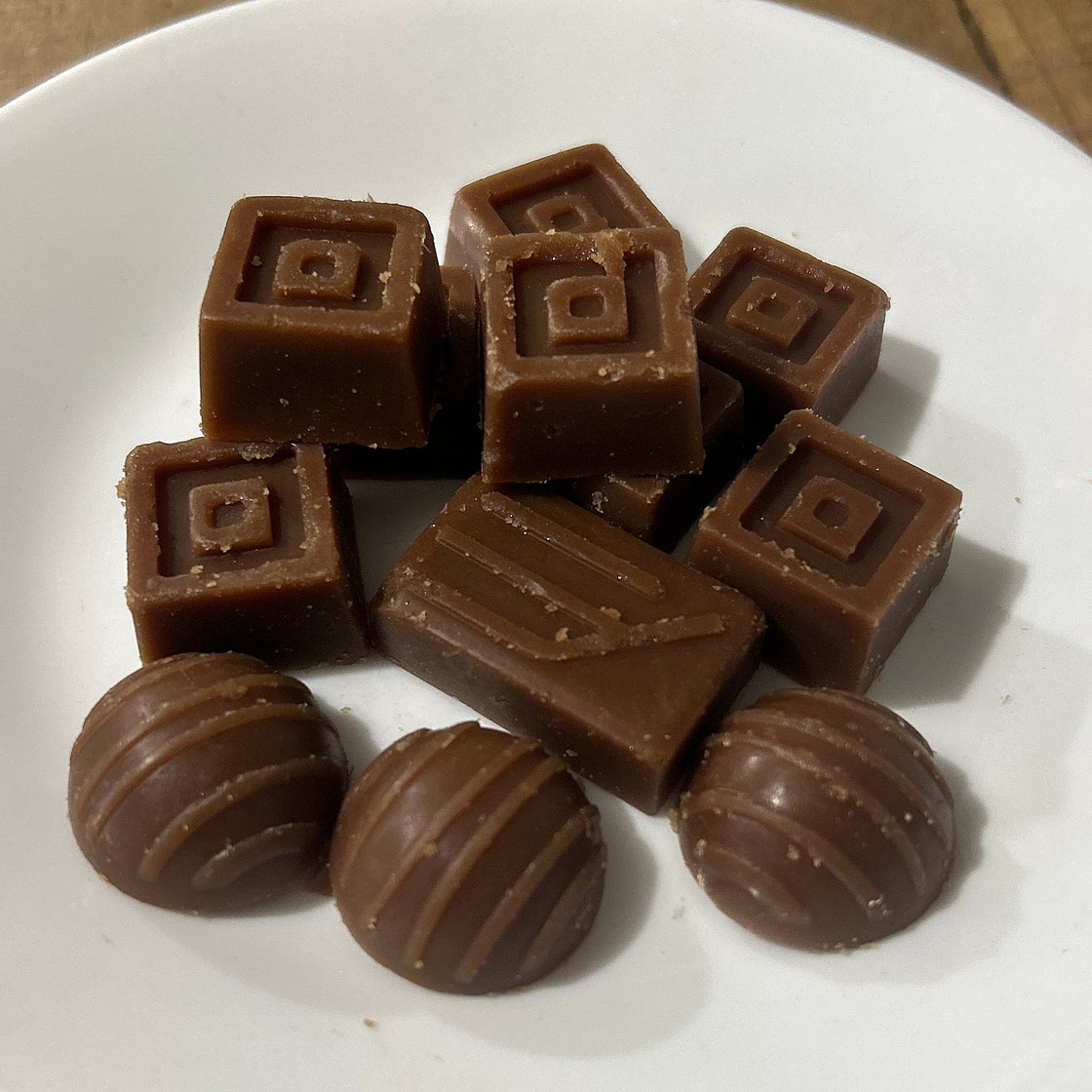 Vegan white or “milk” chocolate