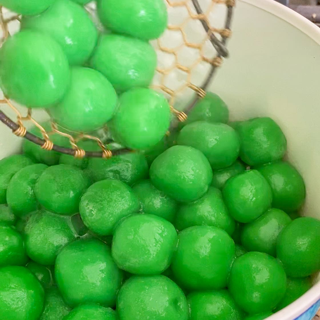 Panda Glutinous Rice Balls (Bilo Bilo)