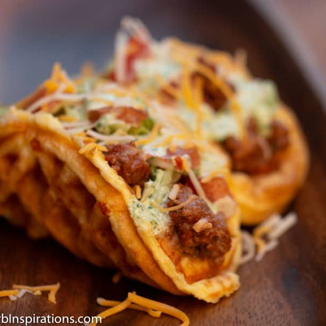 Keto Taco Chaffle Recipe