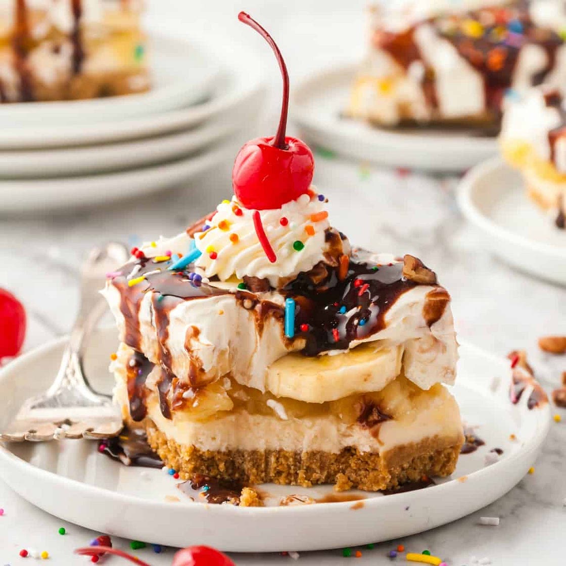 Banana Split Cake