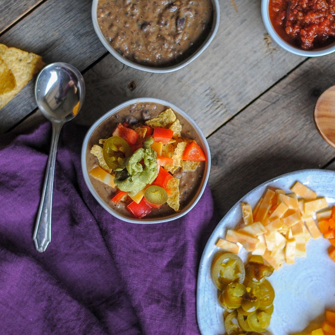 30 Minute Easy Black Bean Soup