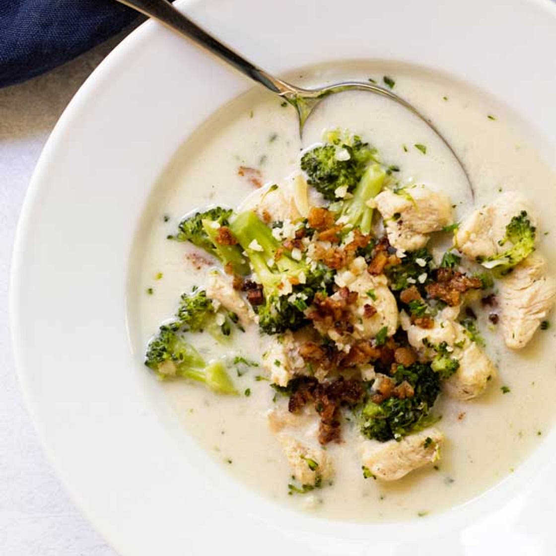 Broccoli Chicken Soup