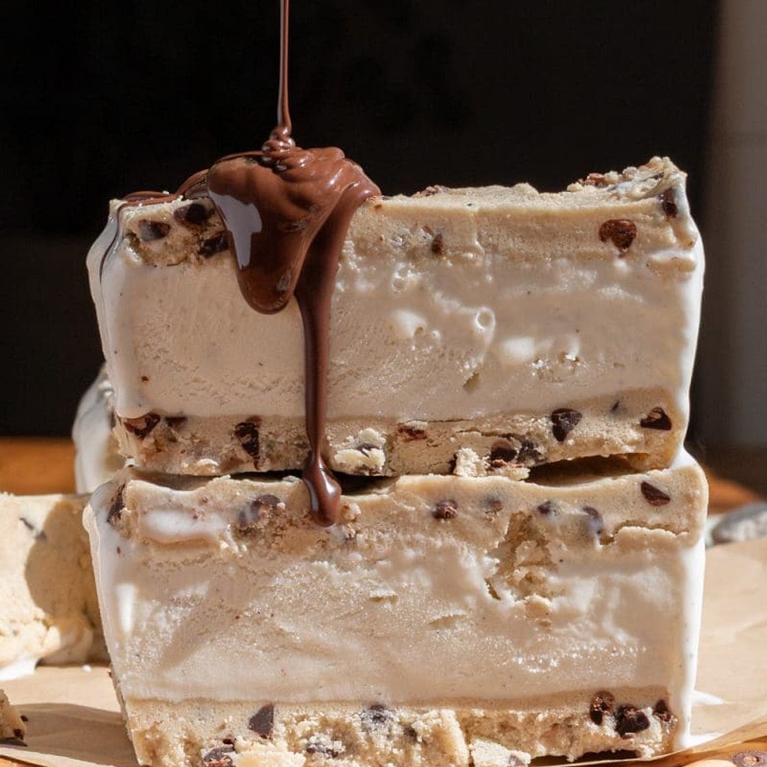 Cookie Dough Ice Cream Sandwiches