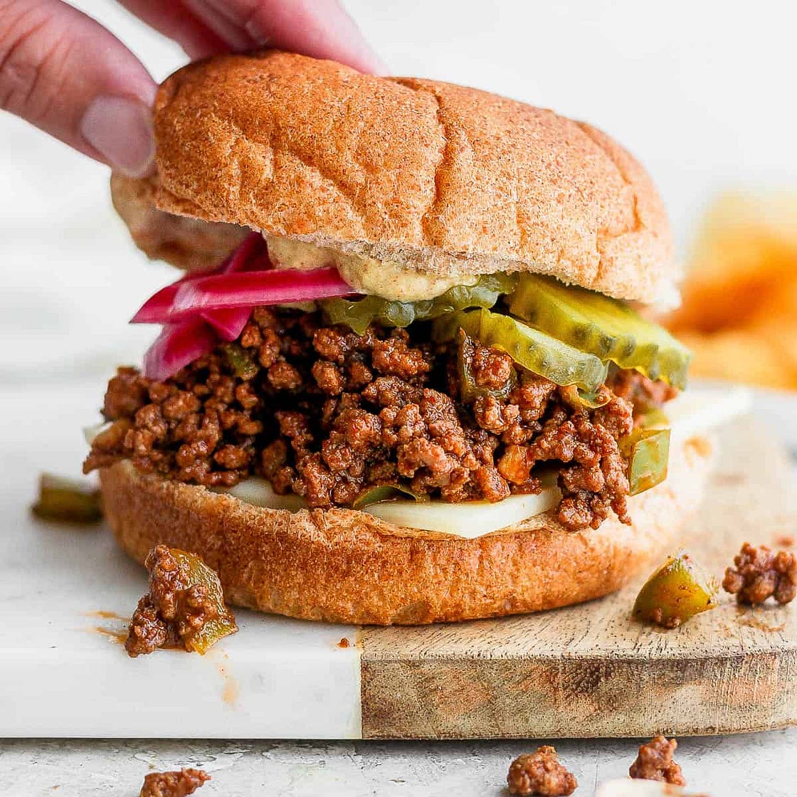 Healthy Homemade Sloppy Joes