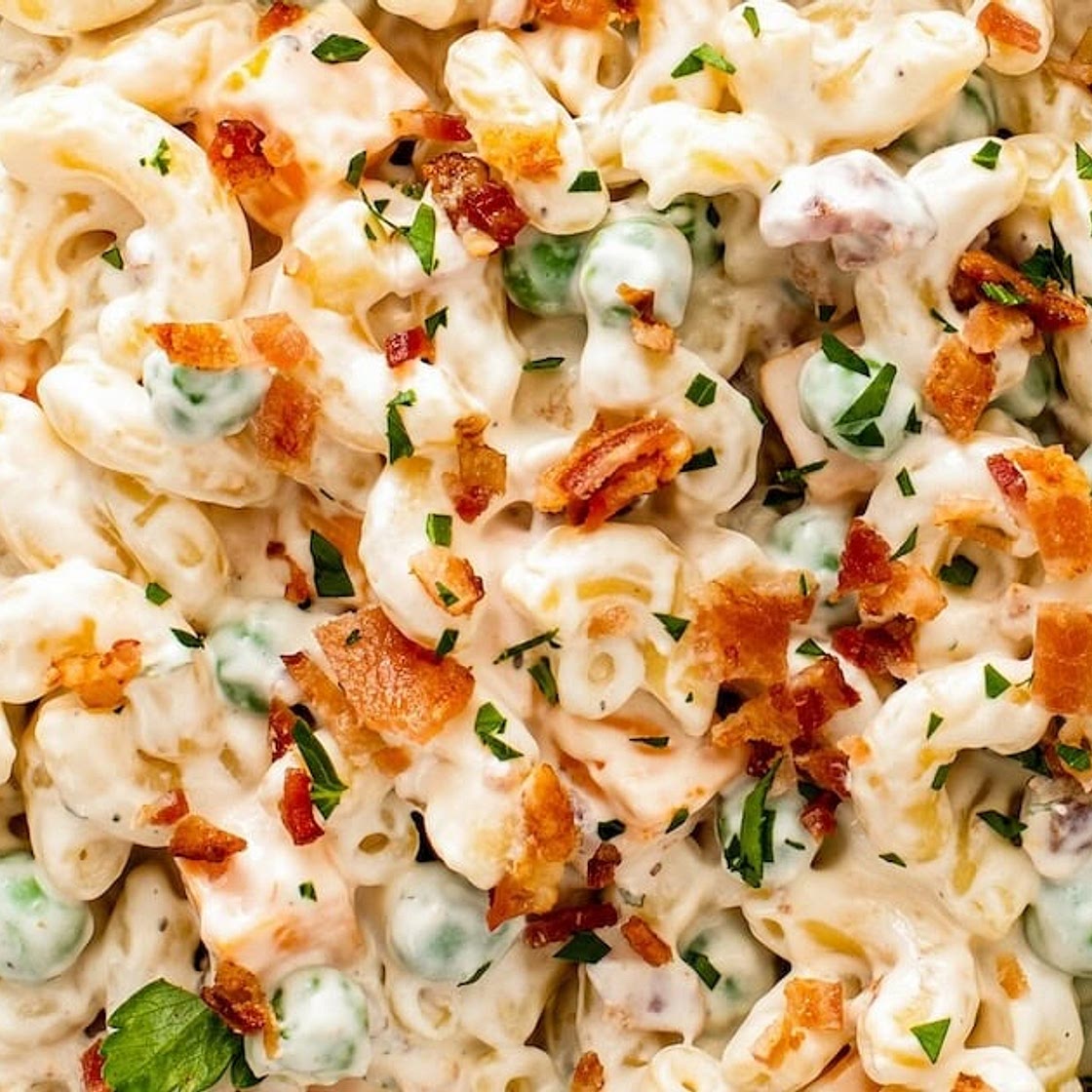 Bacon Ranch Pasta Salad Recipe