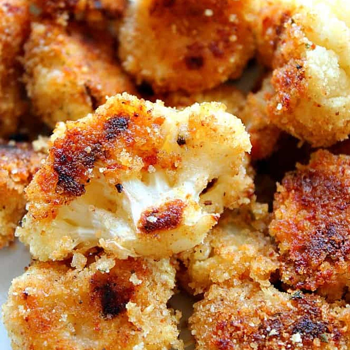 Roasted Garlic Parmesan Cauliflower recipe