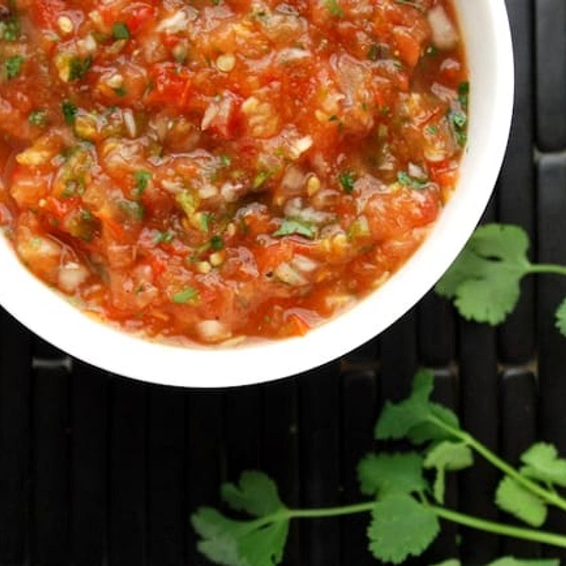 Easy Roasted Tomato Salsa