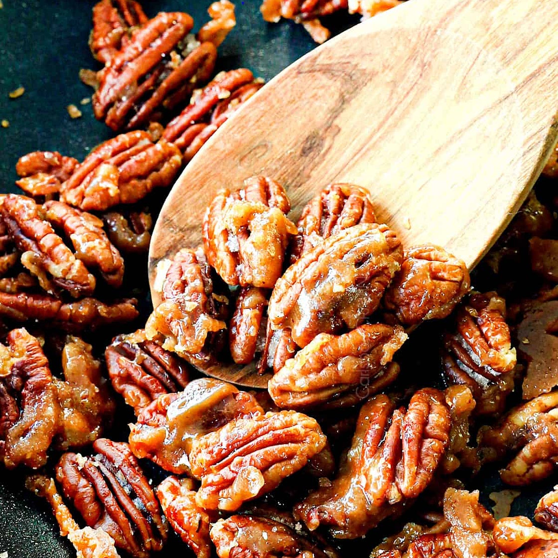 5 Minute Perfect Caramelized Nuts